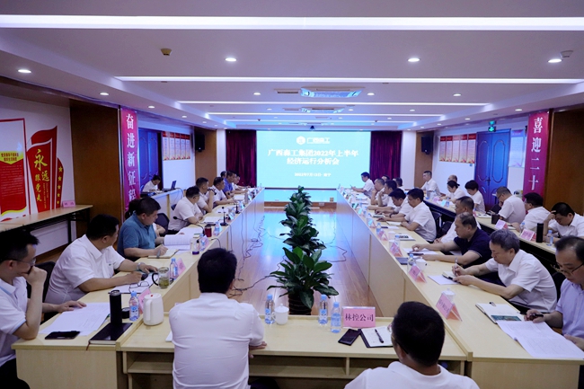豪运国际集团召开2022年上半年经济运行剖析会